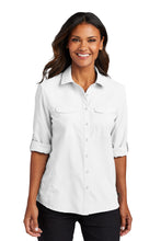 Load image into Gallery viewer, Port Authority ® Women's Long Sleeve UV Daybreak Shirt LW960