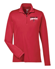 Load image into Gallery viewer, Liberty Band Embroidered Quarter Zip