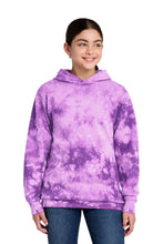 Load image into Gallery viewer, Port & Co ® Youth Crystal Tie-Dye Pullover Hoodie PC144Y