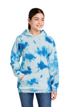Load image into Gallery viewer, Port & Co ® Youth Crystal Tie-Dye Pullover Hoodie PC144Y