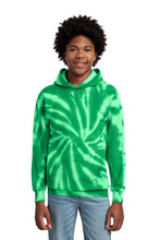 Load image into Gallery viewer, Port & Co ® Youth Tie-Dye Pullover Hooded Sweatshirt. PC146Y