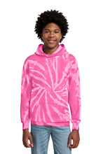 Load image into Gallery viewer, Port & Co ® Youth Tie-Dye Pullover Hooded Sweatshirt. PC146Y