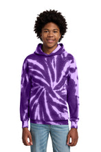 Load image into Gallery viewer, Port & Co ® Youth Tie-Dye Pullover Hooded Sweatshirt. PC146Y