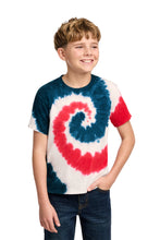 Load image into Gallery viewer, Port & Co ® Youth Tie-Dye Tee. PC147Y