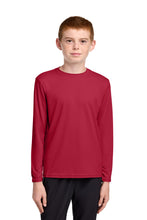 Load image into Gallery viewer, Port & Co ® Youth Long Sleeve Performance Tee PC380YLS