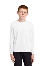 Load image into Gallery viewer, Port & Co ® Youth Long Sleeve Performance Tee PC380YLS