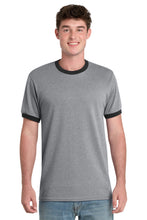 Load image into Gallery viewer, Port & Co ® Core Cotton Ringer Tee. PC54R