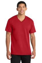 Load image into Gallery viewer, Port & Co ® Core Cotton V-Neck Tee. PC54V