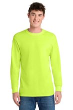 Load image into Gallery viewer, Port & Co ® Tall Long Sleeve Core Blend Tee. PC55LST