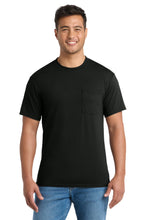 Load image into Gallery viewer, Port & Co ® Tall Core Blend Pocket Tee. PC55PT
