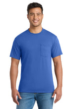 Load image into Gallery viewer, Port & Co ® Tall Core Blend Pocket Tee. PC55PT