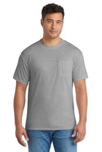 Load image into Gallery viewer, Port & Co ® Core Blend Pocket Tee. PC55P