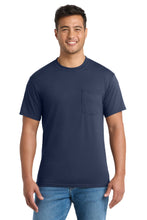 Load image into Gallery viewer, Port & Co ® Core Blend Pocket Tee. PC55P