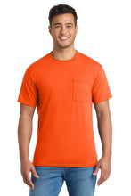 Load image into Gallery viewer, Port & Co ® Core Blend Pocket Tee. PC55P