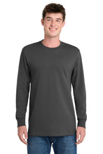 Load image into Gallery viewer, Port & Co ® Tall Long Sleeve Essential Tee. PC61LST