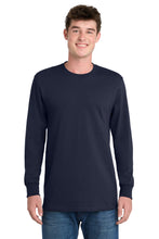 Load image into Gallery viewer, Port & Co ® Tall Long Sleeve Essential Tee. PC61LST