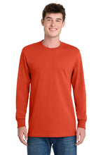 Load image into Gallery viewer, Port & Co ® Tall Long Sleeve Essential Tee. PC61LST