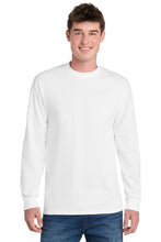 Load image into Gallery viewer, Port & Co ® Tall Long Sleeve Essential Tee. PC61LST