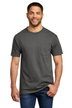 Load image into Gallery viewer, Port & Co ® Tall Essential Pocket Tee. PC61PT