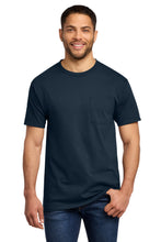 Load image into Gallery viewer, Port & Co ® Tall Essential Pocket Tee. PC61PT