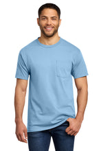 Load image into Gallery viewer, Port & Co ™ Tall Essential Pocket Tee. PC61PT