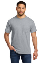 Load image into Gallery viewer, Port & Co ® Essential Pocket Tee. PC61P