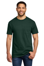 Load image into Gallery viewer, Port & Co ® Essential Pocket Tee. PC61P