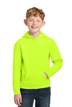 Load image into Gallery viewer, Port & Co ® Youth Easy Fleece Pullover Hooded Sweatshirt PC68YH
