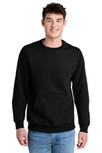 Load image into Gallery viewer, Port & Co ™ Core Fleece Crewneck Pocket Sweatshirt PC78PKT