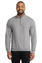 Load image into Gallery viewer, Port & Co ® Core Fleece 1/4-Zip Pullover Sweatshirt PC78Q