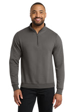 Load image into Gallery viewer, Port & Co ® Core Fleece 1/4-Zip Pullover Sweatshirt PC78Q