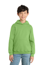 Load image into Gallery viewer, Port & Co ® Youth Core Fleece Pullover Hooded Sweatshirt PC78YH