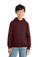 Load image into Gallery viewer, Port & Co ™ Youth Core Fleece Pullover Hooded Sweatshirt PC78YH