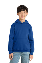 Load image into Gallery viewer, Port & Co ® Youth Core Fleece Pullover Hooded Sweatshirt PC78YH