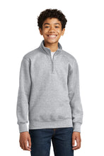 Load image into Gallery viewer, Port & Co ® Youth Core Fleece 1/4-Zip Pullover Sweatshirt PC78YQ