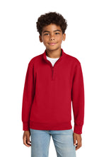 Load image into Gallery viewer, Port & Co ® Youth Core Fleece 1/4-Zip Pullover Sweatshirt PC78YQ
