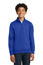 Load image into Gallery viewer, Port & Co ™ Youth Core Fleece 1/4-Zip Pullover Sweatshirt PC78YQ