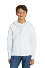 Load image into Gallery viewer, Port & Co ™ Youth Core Fleece Full-Zip Hooded Sweatshirt PC78YZH