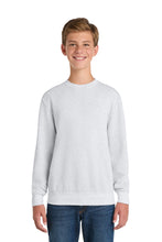 Load image into Gallery viewer, Port & Co ® Youth Core Fleece Crewneck Sweatshirt PC78Y