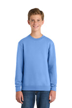 Load image into Gallery viewer, Port & Co ® Youth Core Fleece Crewneck Sweatshirt PC78Y