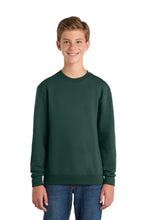 Load image into Gallery viewer, Port & Co ® Youth Core Fleece Crewneck Sweatshirt PC78Y