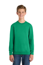 Load image into Gallery viewer, Port & Co ® Youth Core Fleece Crewneck Sweatshirt PC78Y