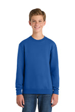 Load image into Gallery viewer, Port & Co ® Youth Core Fleece Crewneck Sweatshirt PC78Y