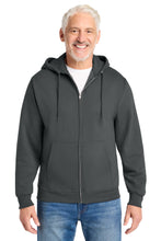 Load image into Gallery viewer, Port & Co ™ Core Fleece Full-Zip Hooded Sweatshirt. PC78ZH