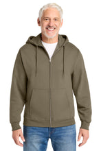 Load image into Gallery viewer, Port & Co ™ Core Fleece Full-Zip Hooded Sweatshirt. PC78ZH