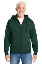 Load image into Gallery viewer, Port & Co ™ Core Fleece Full-Zip Hooded Sweatshirt. PC78ZH