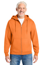 Load image into Gallery viewer, Port & Co ™ Core Fleece Full-Zip Hooded Sweatshirt. PC78ZH
