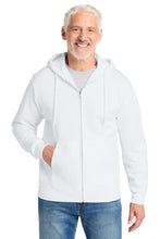 Load image into Gallery viewer, Port & Co ™ Core Fleece Full-Zip Hooded Sweatshirt. PC78ZH