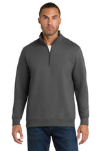 Load image into Gallery viewer, Port & Co ™ Fan Favorite Fleece 1/4-Zip Pullover Sweatshirt. PC850Q