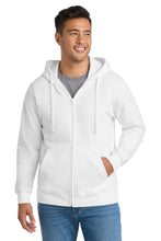 Load image into Gallery viewer, Port & Co ® Fan Favorite Fleece Full-Zip Hooded Sweatshirt. PC850ZH